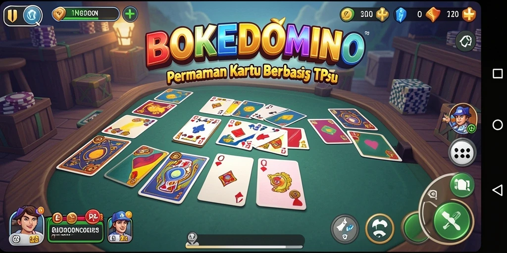 Tangkapan layar BOKEDOMINO menampilkan gameplay yang intens dan penuh strategi.